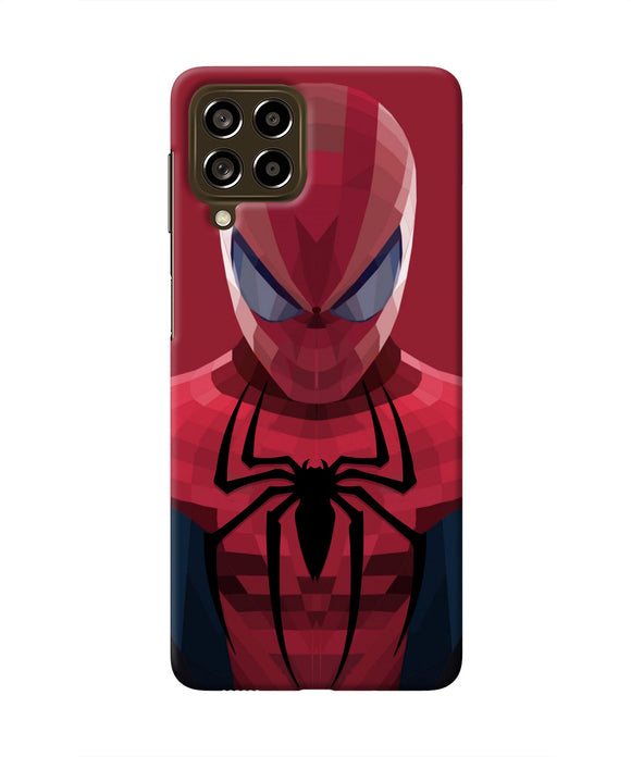 Spiderman Art Samsung M53 5G Real 4D Back Cover