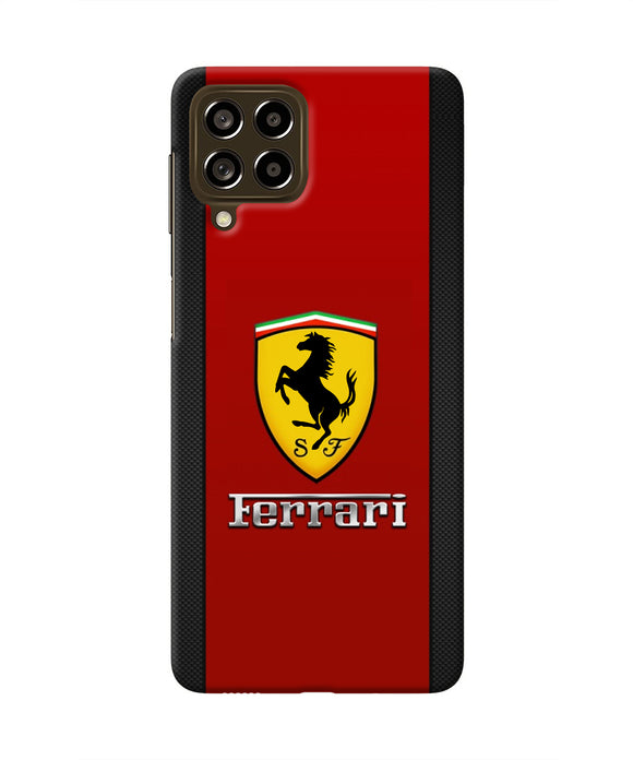 Ferrari Abstract Samsung M53 5G Real 4D Back Cover