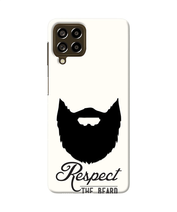 Respect the Beard Samsung M53 5G Real 4D Back Cover
