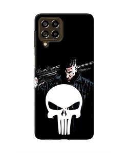 Punisher Character Samsung M53 5G Real 4D Back Cover