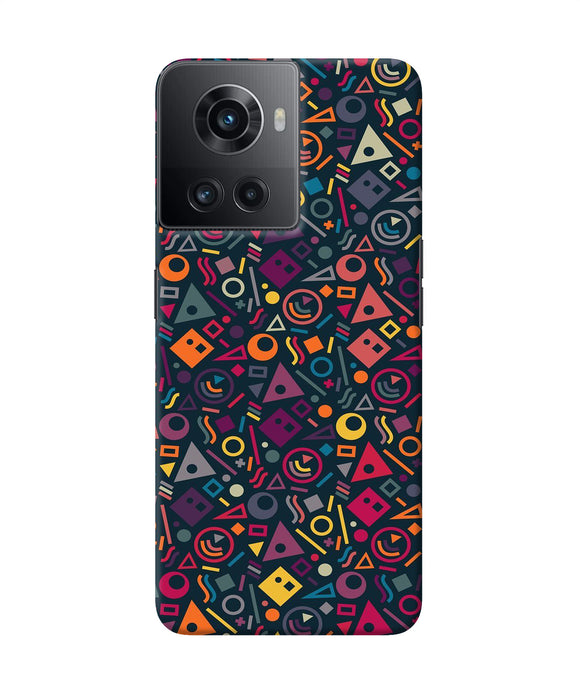 Geometric Abstract OnePlus 10R 5G Back Cover
