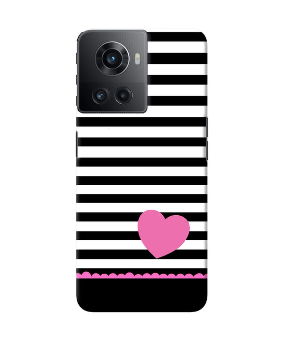 Abstract heart OnePlus 10R 5G Back Cover