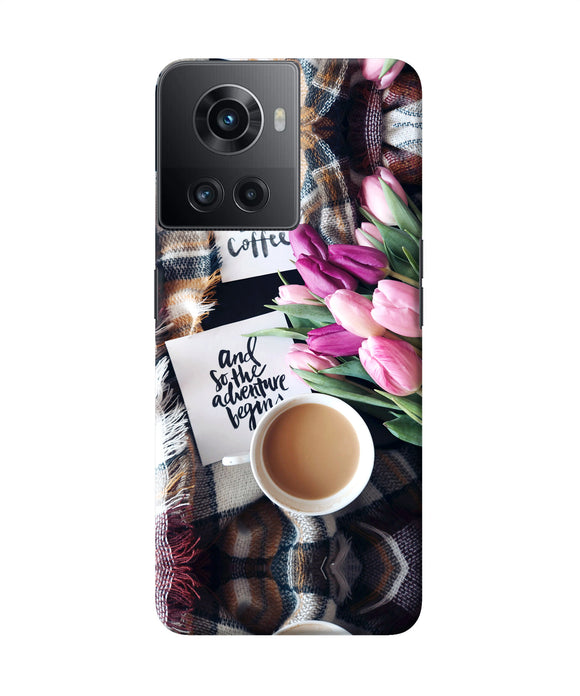 Love Coffee Quotes OnePlus 10R 5G Back Cover