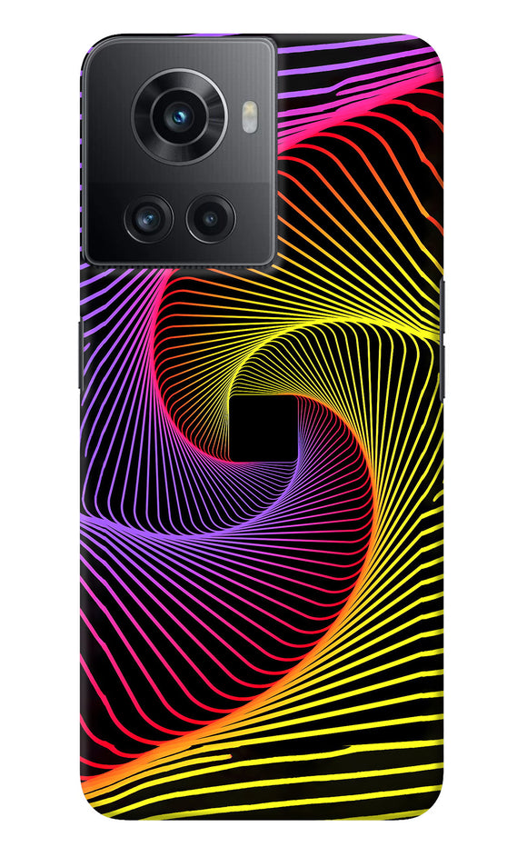 Colorful Strings OnePlus 10R 5G Back Cover