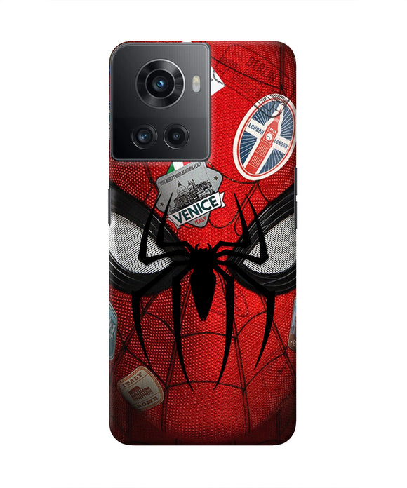 Spiderman Far from Home OnePlus 10R 5G Real 4D Back Cover