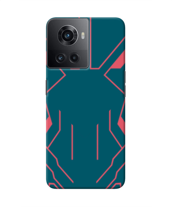 Superman Techno OnePlus 10R 5G Real 4D Back Cover