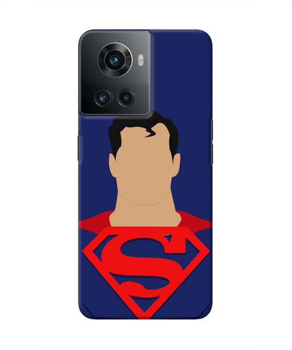 Superman Cape OnePlus 10R 5G Real 4D Back Cover