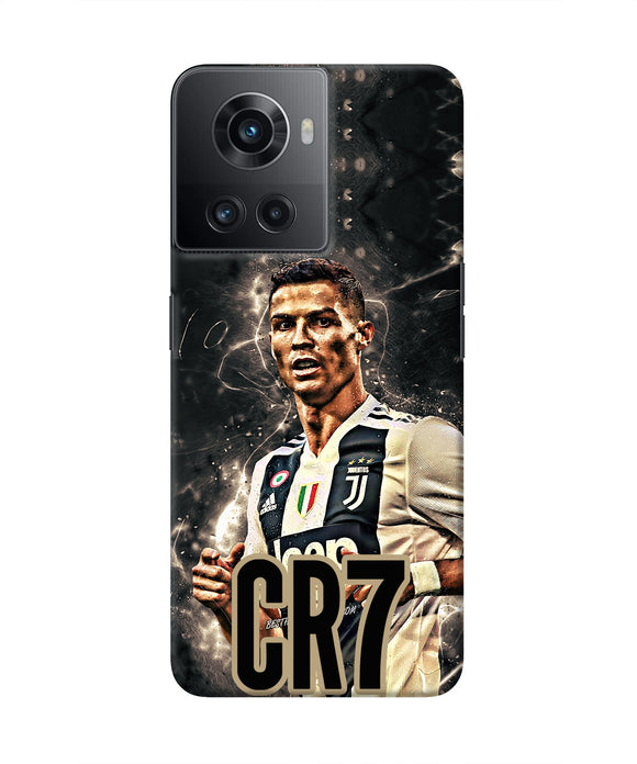 CR7 Dark OnePlus 10R 5G Real 4D Back Cover