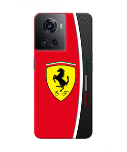 Ferrari Abstract OnePlus 10R 5G Real 4D Back Cover