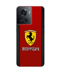 Ferrari Abstract OnePlus 10R 5G Real 4D Back Cover