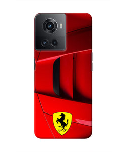 Ferrari Car OnePlus 10R 5G Real 4D Back Cover