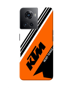 KTM Abstract OnePlus 10R 5G Real 4D Back Cover