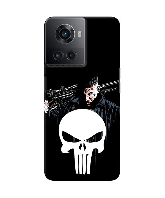 Punisher Character OnePlus 10R 5G Real 4D Back Cover