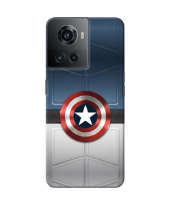 Captain America Suit OnePlus 10R 5G Real 4D Back Cover