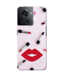 Lips Lipstick Shades OnePlus 10R 5G Real 4D Back Cover