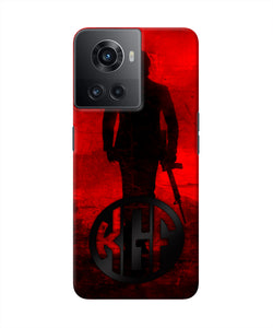 Rocky Bhai K G F Chapter 2 Logo OnePlus 10R 5G Real 4D Back Cover