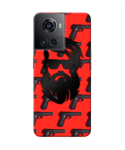 Rocky Bhai Beard Look OnePlus 10R 5G Real 4D Back Cover