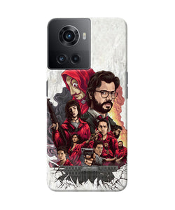 Money Heist Poster OnePlus 10R 5G Back Cover