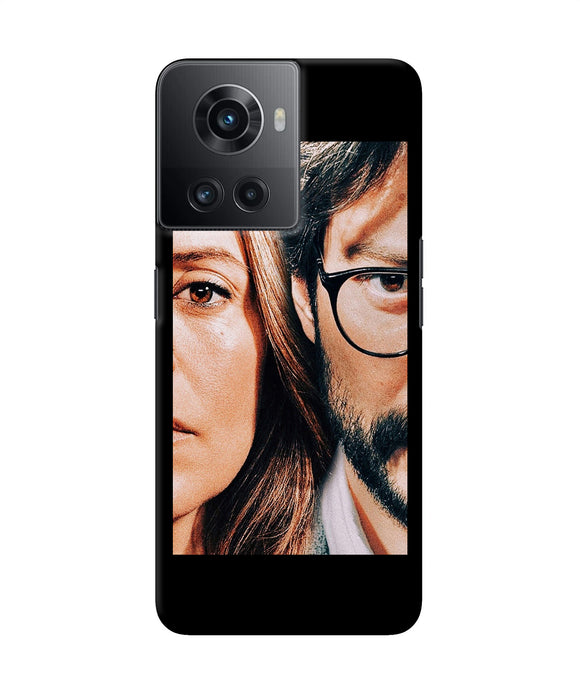 Money Heist Professor With Rachel OnePlus 10R 5G Back Cover