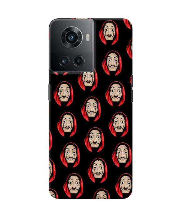 Money Heist Mask OnePlus 10R 5G Back Cover