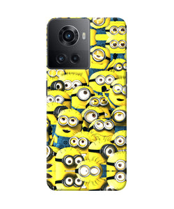 Minions mini crowd OnePlus 10R 5G Back Cover