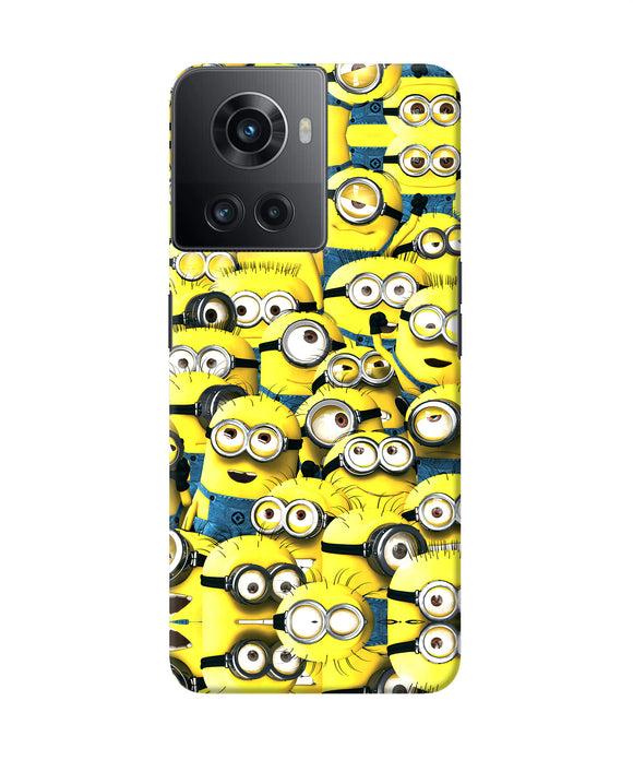 Minions mini crowd OnePlus 10R 5G Back Cover