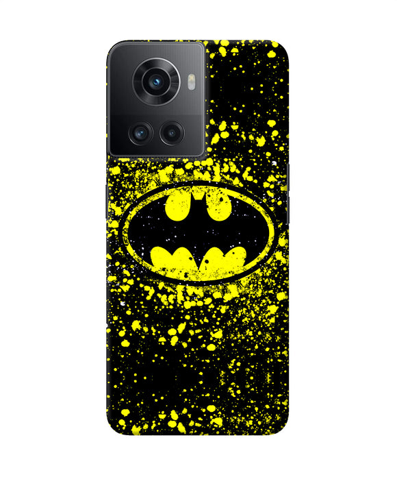 Batman last knight print yellow OnePlus 10R 5G Back Cover