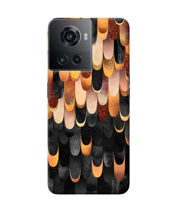Abstract wooden rug OnePlus 10R 5G Back Cover