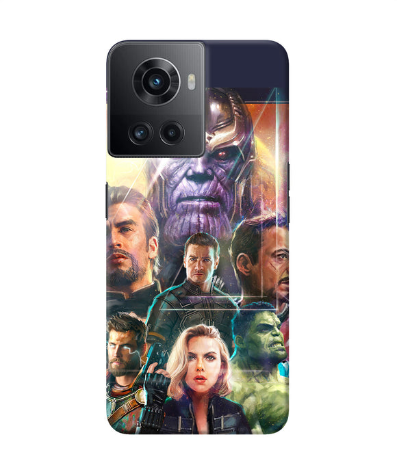 Avengers poster OnePlus 10R 5G Back Cover