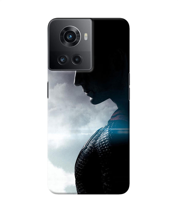 Superman super hero poster OnePlus 10R 5G Back Cover