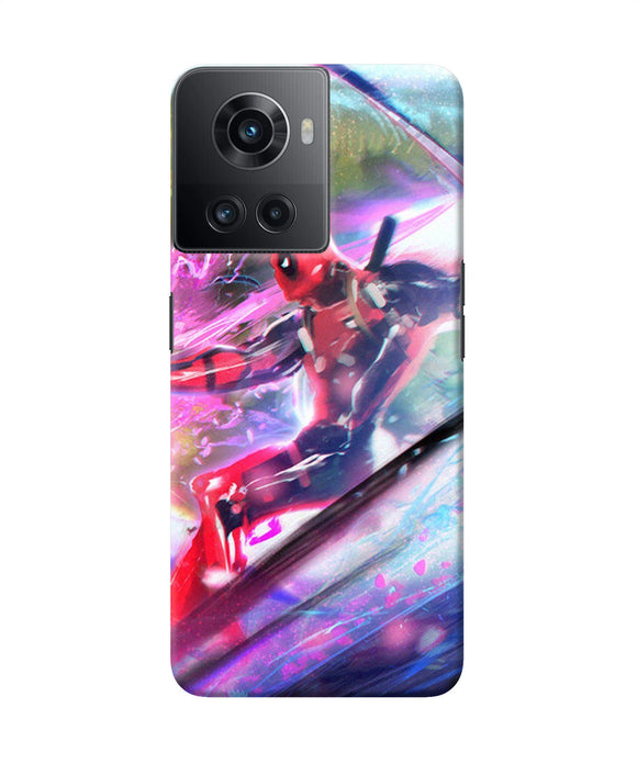 Deadpool super hero OnePlus 10R 5G Back Cover