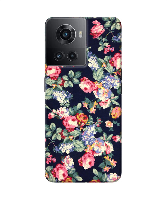 Natural flower print OnePlus 10R 5G Back Cover