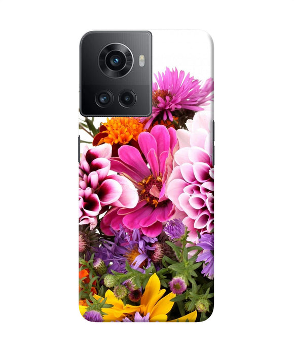 Natural flowers OnePlus 10R 5G Back Cover