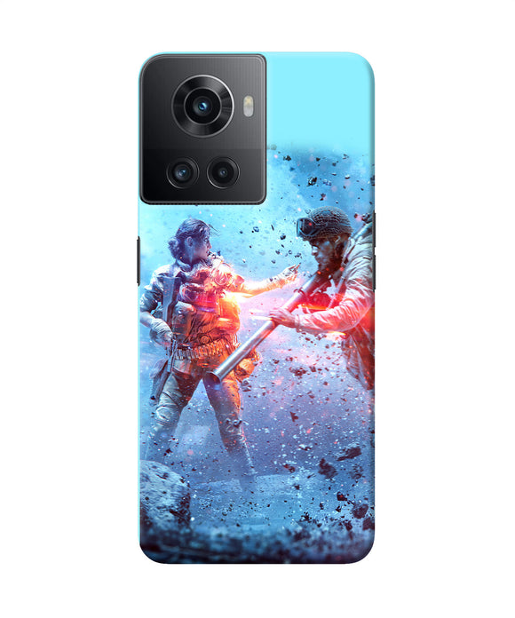 Pubg water fight OnePlus 10R 5G Back Cover