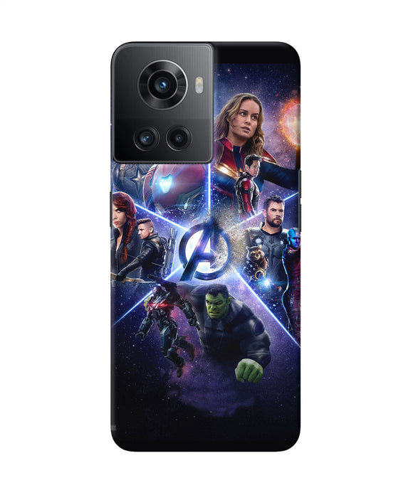 Avengers super hero poster OnePlus 10R 5G Back Cover