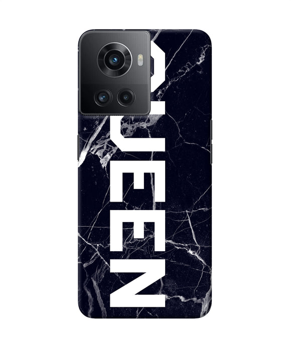 Queen marble text OnePlus 10R 5G Back Cover