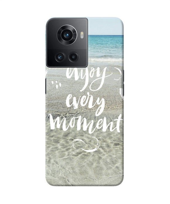 Enjoy every moment sea OnePlus 10R 5G Back Cover
