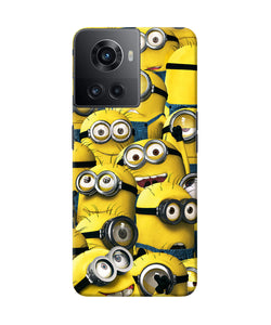 Minions crowd OnePlus 10R 5G Back Cover