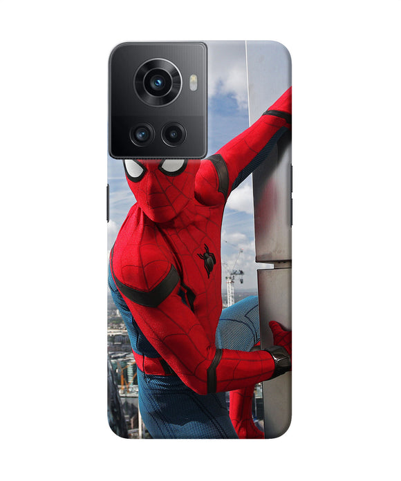 Spiderman on the wall OnePlus 10R 5G Back Cover