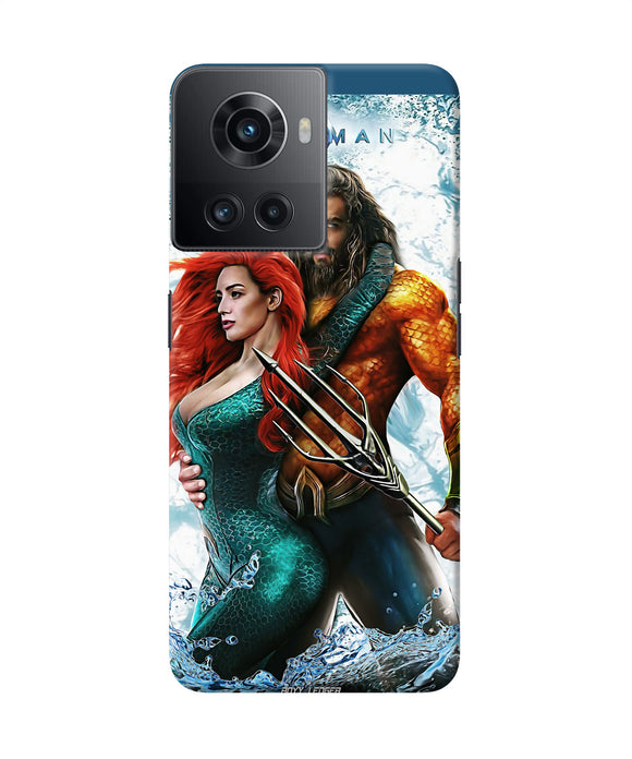 Aquaman couple water OnePlus 10R 5G Back Cover