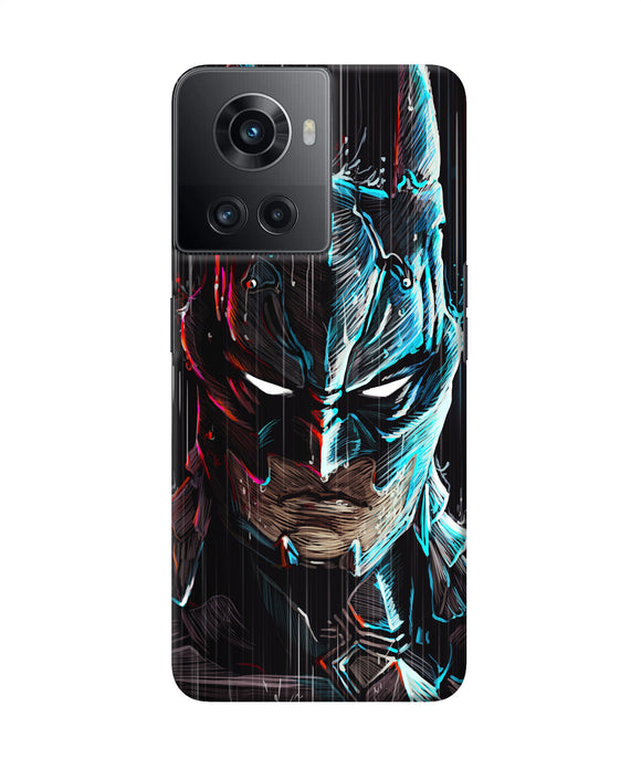 Batman face OnePlus 10R 5G Back Cover