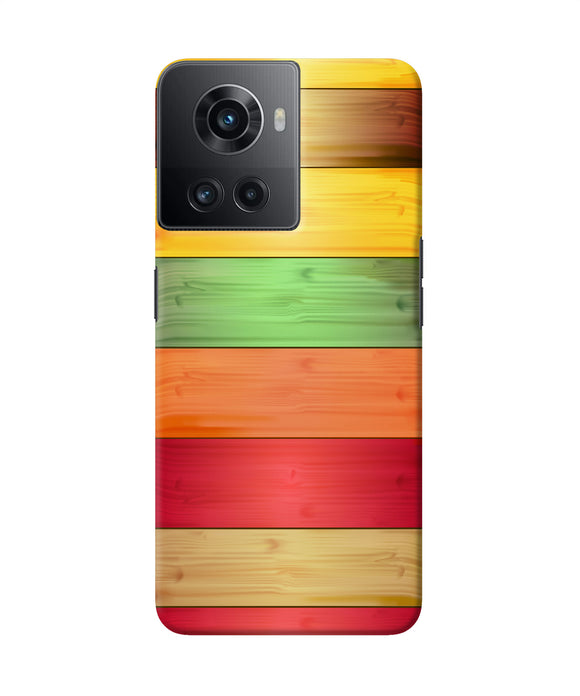Wooden colors OnePlus 10R 5G Back Cover