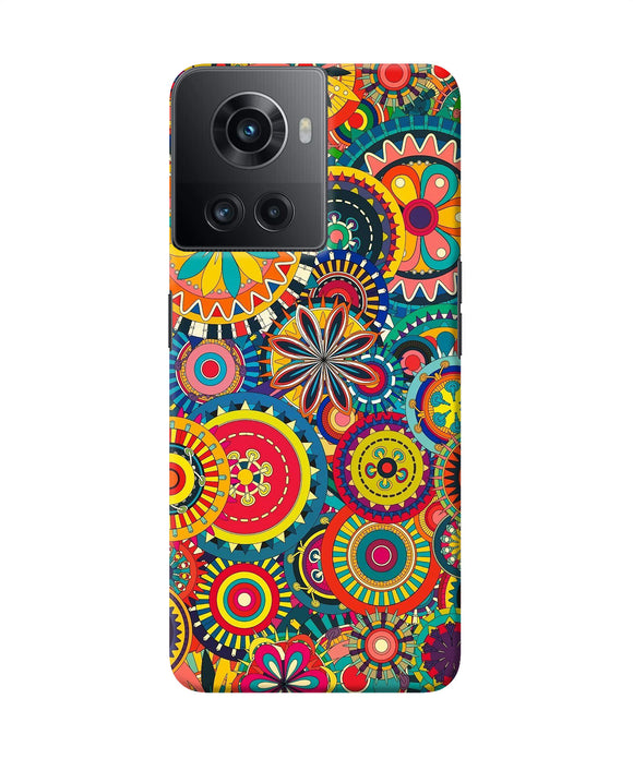 Colorful circle pattern OnePlus 10R 5G Back Cover
