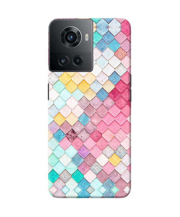 Colorful fish skin OnePlus 10R 5G Back Cover