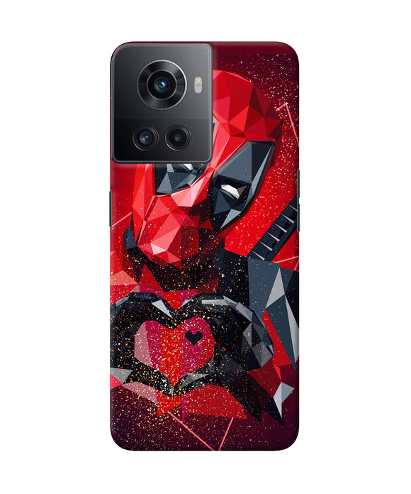 Deadpool love OnePlus 10R 5G Back Cover