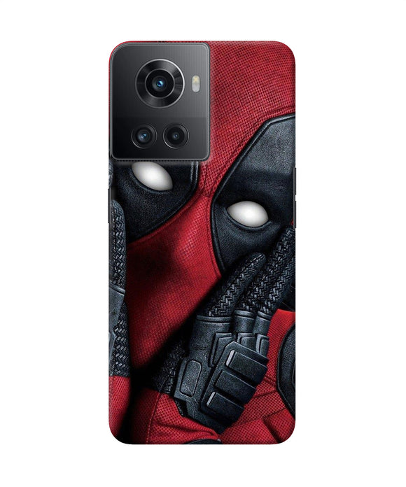 Thinking deadpool OnePlus 10R 5G Back Cover