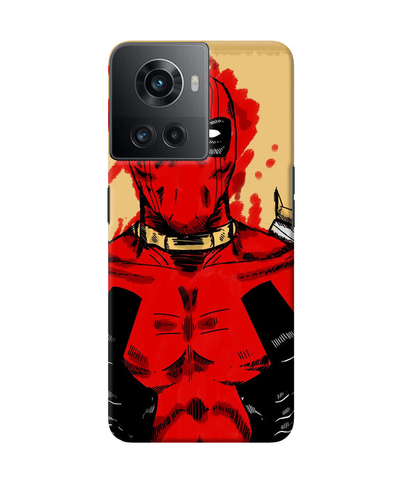 Blooded deadpool OnePlus 10R 5G Back Cover