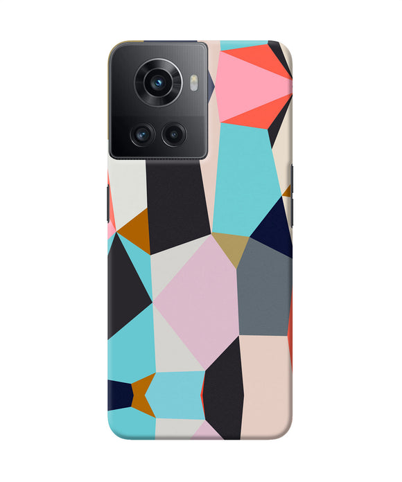 Abstract colorful shapes OnePlus 10R 5G Back Cover