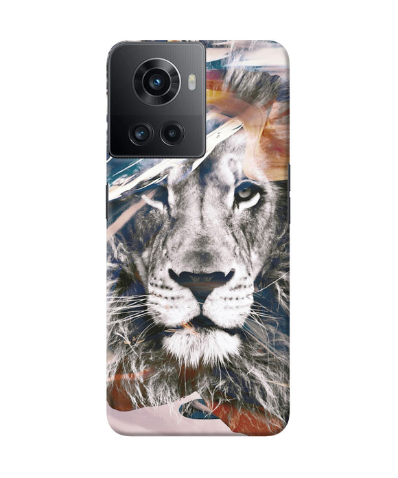 Lion poster OnePlus 10R 5G Back Cover