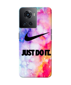 Just do it colors OnePlus 10R 5G Back Cover